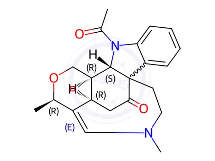 Chemical structure of strychnobrasiline