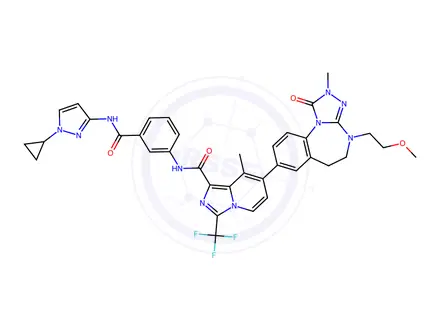 Chemical structure of (S)-2-(2-Aminobutanamido)-6-fluoro-N-phenylbenzamide
