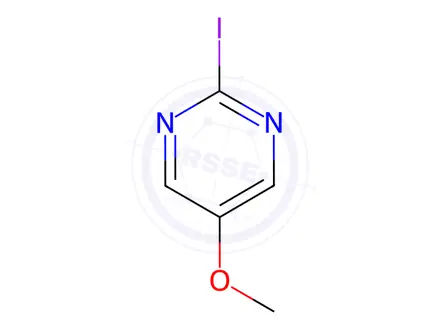 Chemical structure of 2-Iodo-5-methoxypyrimidine