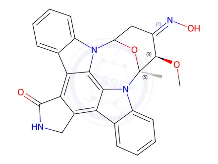 Chemical structure of Midostaurin Impurity 4