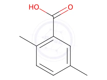 Chemical structure of 2,5-Dimethylbenzoic Acid