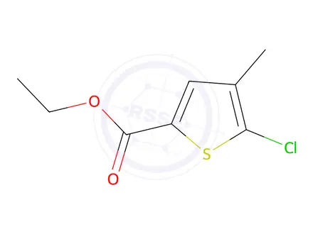 Chemical structure of Ethyl 5-chloro-4-methylthiophene-2-carboxylate