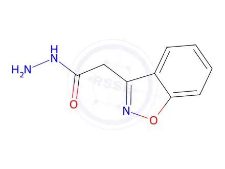 Chemical structure of 2-(1,2-BENZISOXAZOL-3-YL)ACETOHYDRAZIDE