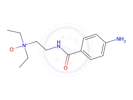 Chemical structure of Procainamide N-oxide