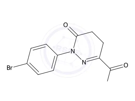 Chemical structure of 1-(4-Bromophenyl)-6-oxo-1,4,5,6-tetrahydropyridazine-3-carboxylic acid