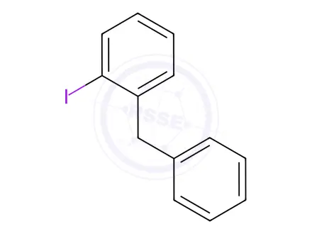 Chemical structure of 2-IODODIPHENYLMETHANE