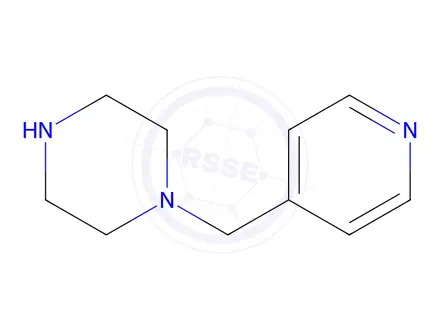 Chemical structure of 1-(4-Pyridinylmethyl)-piperazine