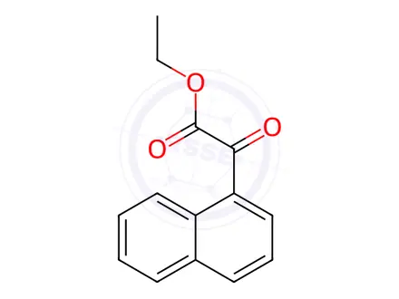 Chemical structure of ETHYL 2-(1-NAPHTHYL)-2-OXOACETATE