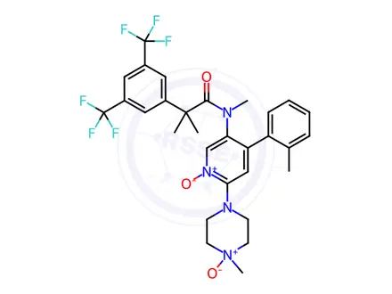 Chemical structure of Netupitant Impurity 85