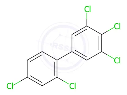 Chemical structure of PCB 123