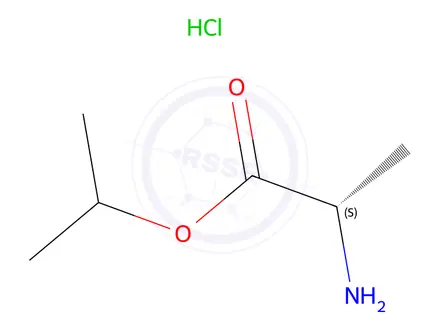 Chemical structure of (S)-Isopropyl-2-aminopropanoate