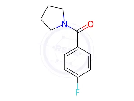 Chemical structure of 1-(4-Fluorobenzoyl)pyrrolidine