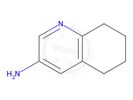 Chemical structure of 5,6,7,8-Tetrahydroquinolin-3-Amine