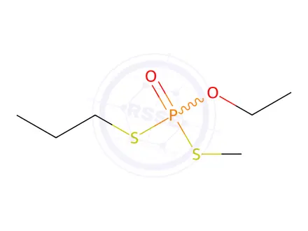 Chemical structure of O-Ethyl S-methyl S-propyl Phosphorodithioate