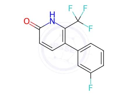 Chemical structure of 5-(3-Fluorophenyl)-6-(trifluoromethyl)pyridin-2-ol