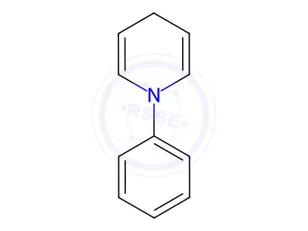 Chemical structure of 1,4-Dihydro-1-phenylpyridine
