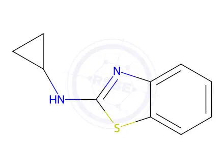 Chemical structure of n-Cyclopropylbenzo[d]thiazol-2-amine