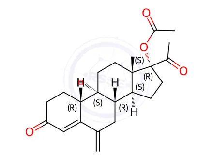 Chemical structure of Nomegestrol Impurity 4