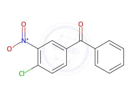 Chemical structure of 4-Chloro-3-nitrobenzophenone
