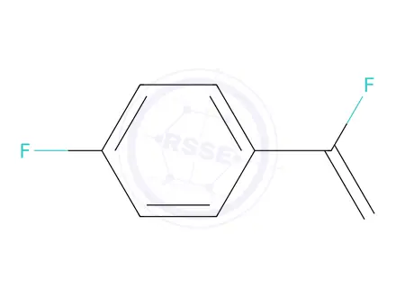 Chemical structure of 1-fluoro-4-(1-fluorovinyl)benzene