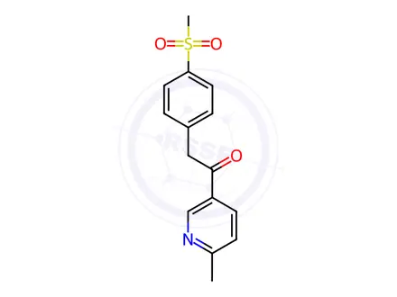 Chemical structure of Etoricoxib Impurity 2