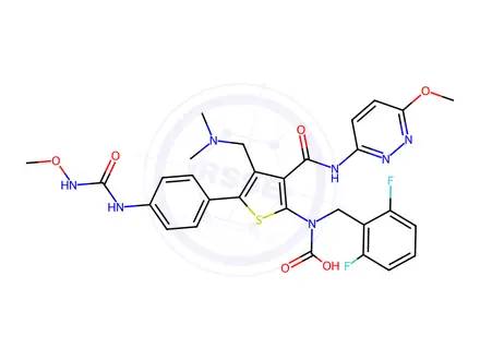 Chemical structure of Relugolix Impurity 311