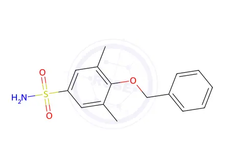 Chemical structure of 4-(Benzyloxy)-3,5-dimethylbenzenesulfonamide