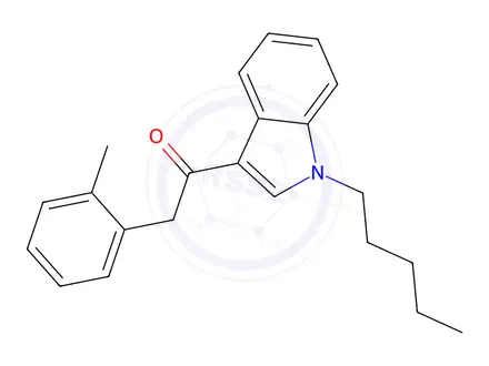 Chemical structure of JWH-251