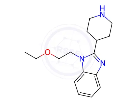 Chemical structure of Bilastine Impurity 189