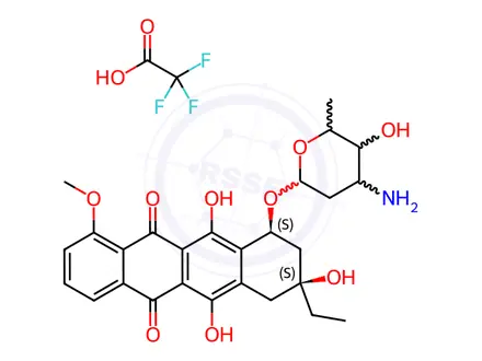 Chemical structure of Daunorubicin EP Impurity G(Hydrochloride)
