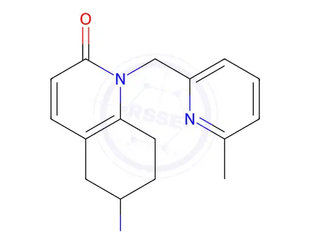 Chemical structure of 6-Amino-1-((6-methylpyridin-2-yl)methyl)-5,6,7,8-tetrahydroquinolin-2(1H)-one