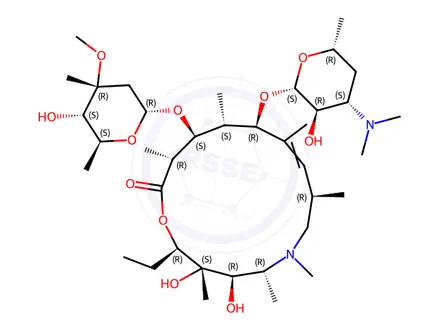 Chemical structure of Azithromycin Impurity 81