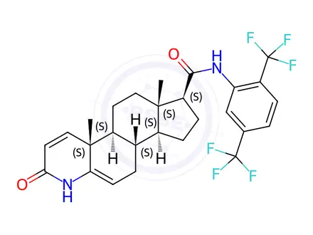Chemical structure of Dutasteride Impurity G