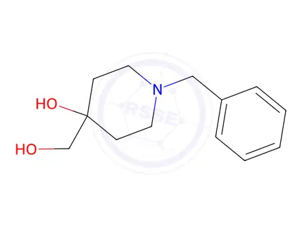 Chemical structure of 1-Benzyl-4-(hydroxymethyl)piperidin-4-ol