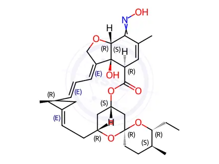 Chemical structure of Milbemycin Oxime Impurity 24