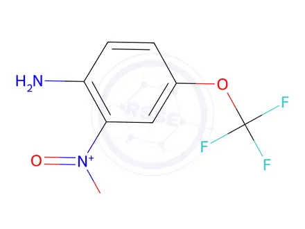 Chemical structure of 2-Nitro-4-(trifluoromethoxy)aniline