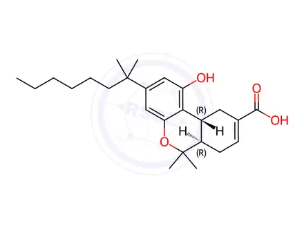 Chemical structure of Ajulemic acid