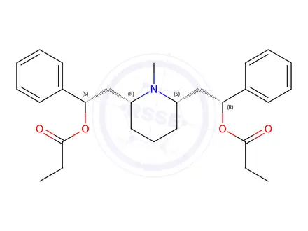 Chemical structure of Lobeline impurity 10