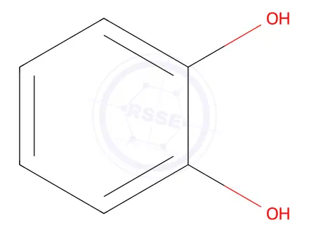 Chemical structure of Catechol