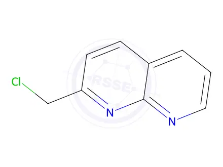 Chemical structure of 2-(Chloromethyl)-1,8-naphthyridine