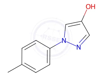 Chemical structure of 1-(p-Tolyl)-1H-pyrazol-4-ol