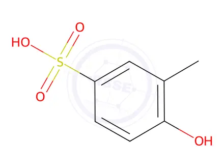 Chemical structure of 4-Hydroxy-3-Methylbenzenesulfonic Acid