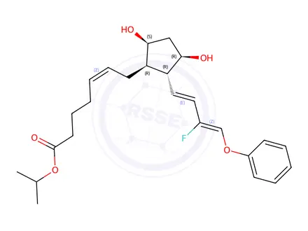Chemical structure of Tafluprost Impurity 7