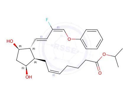 Chemical structure of Tafluprost Impurity 14
