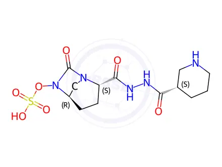 Chemical structure of Zidebactam Impurity 2