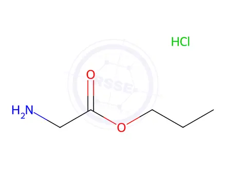Chemical structure of Glycine N-Propyl Ester Hydrochloride