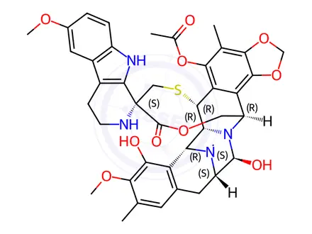 Chemical structure of Lurbinectedin Impurity 33
