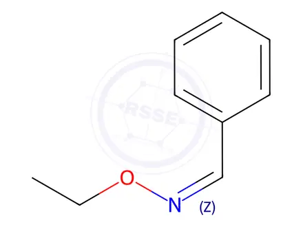 Chemical structure of Benzaldehyde O-ethyl oxime