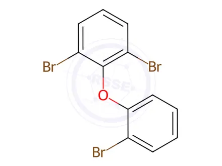 Chemical structure of 2,2',6-Tribromodiphenyl Ether