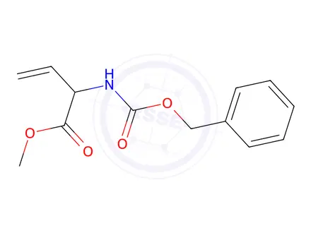 Chemical structure of Methyl (S)-2-(Cbz-amino)-3-butenoate